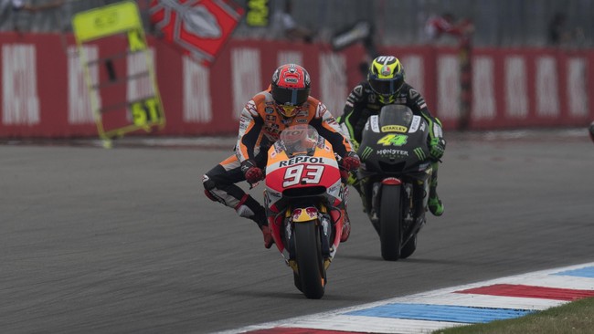 Bagi Marc Marquez, unggul 53 poin atas Valentino Rossi di puncak klasemen sementara tak cukup untuk mengamankan gelar juara dunia MotoGP 2016.