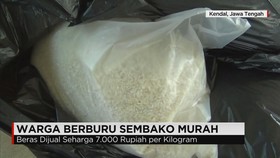 Wrga Berburu Sembako Murah