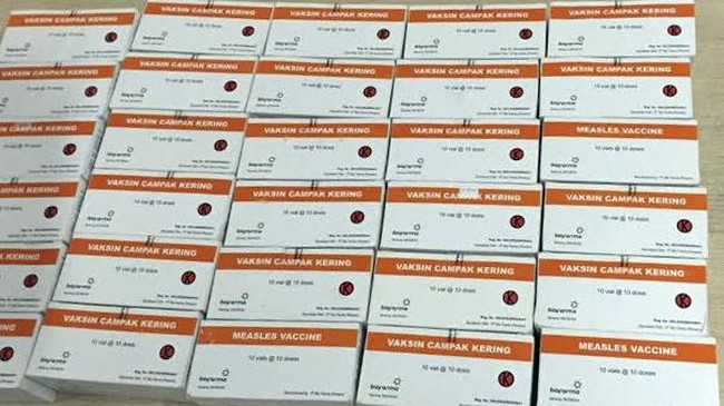 Hingga saat ini BPOM terus mengatakan belum dapat memastikan vaksin palsu tersebut karena masih sebagai barang sitaan Bareskrim Polri.