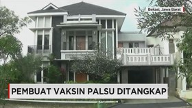 Pelaku Pemalsuan Vaksin Tertangkap