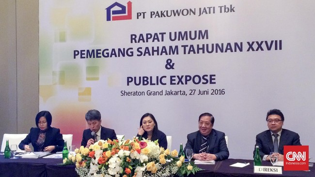 PT Pakuwon Jati Tbk membagikan dividen tunai dari laba tahun lalu sebesar Rp216 miliar atau Rp4,5 per saham.