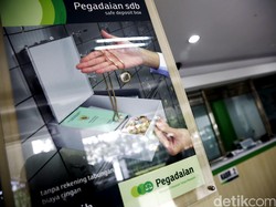 Transaksi Jual Beli Emas di Pegadaian Naik Nyaris 100%