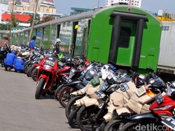 Mudik Motor Gratis Naik Kereta, Pengendaranya Bayar Mulai Rp 10.000