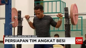 Persiapan Tim Angkat Besi Indonesia Jelang Olimpiade Rio
