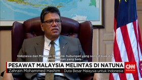 Komentar Malaysia Mengenai Pesawatnya di Natuna
