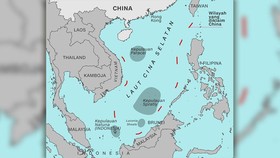 'Nine-Dashed Line China ke Natuna Bak Muncul dari Langit'