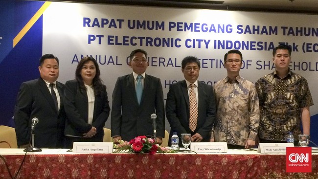 Penurunan laba Electronic City disebabkan penjualan gerai yang dibuka pada 2013 hingga 2015 tidak mencapai target yang sudah ditetapkan.