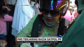 Satpol PP Razia PNS Mangkir