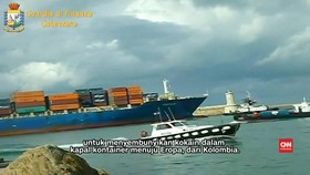 Sebelas Kontainer Kokain Gagal Diselundupkan ke Eropa