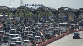 Arus Balik, Gerbang Tol Palimanan Arah Jakarta Normal