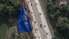 Longsor Tol Semarang Solo, Lalu Lintas Sudah Lancar Lagi