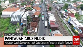 Pantauan Jalur Mudik Melalui Udara