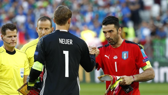 Kegagalan tim nasional Italia menembus semifinal Piala Eropa 2016 setelah ditekuk Jerman menimbulkan kekecewaan besar untuk Gianluigi Buffon.