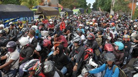 Pemudik Berkendaraan Roda Dua Meningkat Tahun Ini