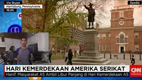 Live Skype dengan WNI di Amerika Serikat