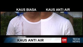 Kaus Anti Air Memanfaatkan Teknologi Nano