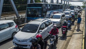 Arus Balik Lintas Sumatera Kebanjahe-Medan Macet Parah