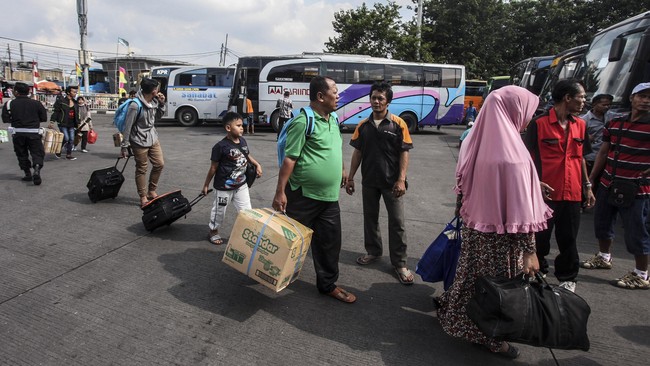 Usai puncak arus mudik, Terminal Kampung Rambutan kembali normal seperti hari biasa. Dalam 10 hari terakhir, 40 ribu penumpang berangkat dari terminal itu.