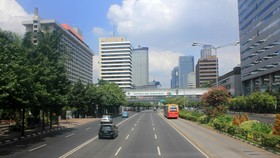 Jelang Lebaran Lalu Lintas Jakarta Lengang