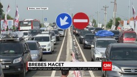 Brebes Masih Padat Pemudik