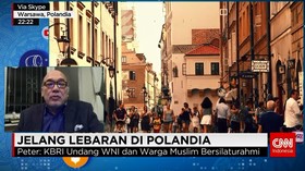 Warga RI di Polandia Rayakan Lebaran
