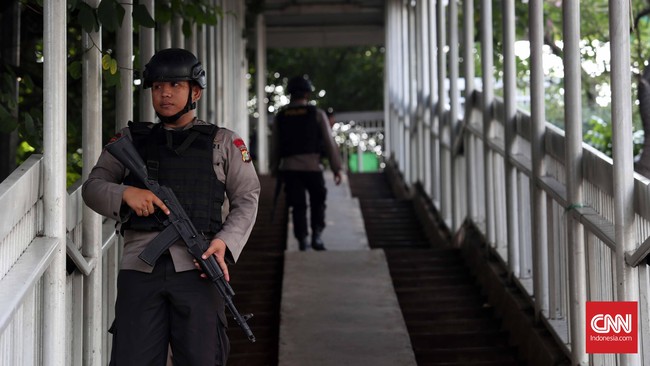 Jumlah personel kepolisian yang dikerahkan mencapai 23.450 orang, sementara Kodam Jaya menerjunkan 4.700 personel.