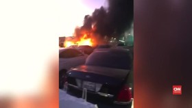 Suasana Menegangkan di Lokasi Bom Madinah