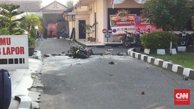 Warga Solo: Ledakan Kecil, Dikira Latihan Polisi