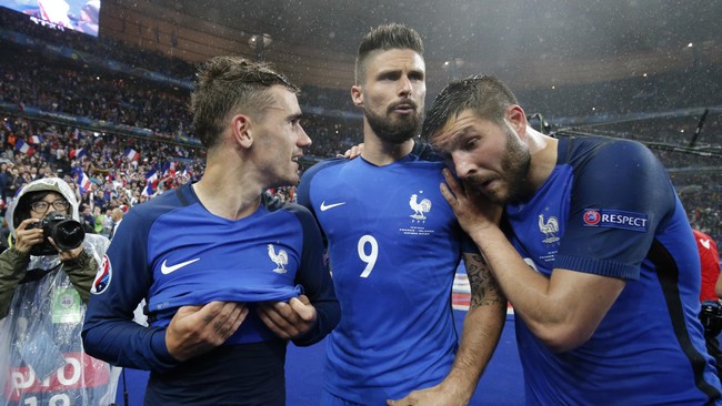 Didier Deschamps yakin Perancis tak akan terbebani dengan rekor buruk kala mereka berjumpa dengan Jerman di semifinal Piala Eropa 2016.