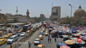 Meski Dilanda Duka, Warga Baghdad Tetap Rayakan Idul Fitri