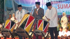 Semangat Kerja Jokowi di Hari Lebaran