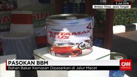 Pertamina Pasok BBM di Jalur Mudik