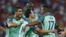 Nani Terkejut Usai Cetak Gol ke Gawang Wales
