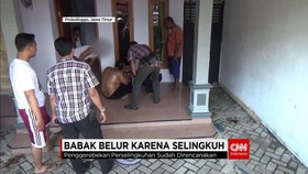 Kepergok Selingkuh, Seorang Pria Dihajar Massa