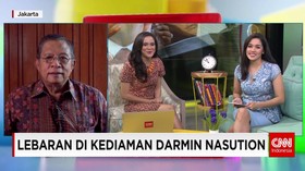 Darmin Nasution Gelar Open House pada Hari Kedua Lebaran