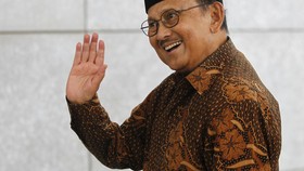 Suasana Open House di Kediaman Habibie