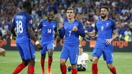 Foto-foto Terbaik Perancis Tekuk Jerman