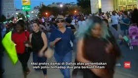 Dallas Mencekam Usai Empat Polisi Ditembak Mati
