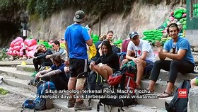 PBB: Turis di Machu Picchu Hasilkan 14 Ton Sampah Setiap Hari