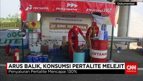 Konsumsi Pertalite Melonjak