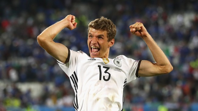 Thomas Mueller memiliki angka-angka statistik yang bagus untuk seorang penyerang, kecuali dalam satu hal: jumlah gol ke gawang lawan.