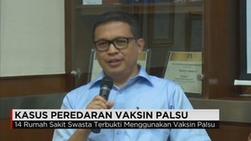 14 Rumah Sakit Swasta di Jakarta Gunakan Vaksin Palsu