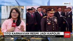 Pelantikan Tito Karnavian Menjadi Kapolri