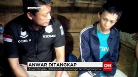 Anwar Alias Rizal Tertangkap di Bogor