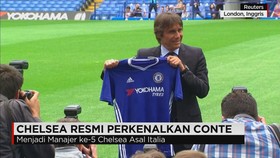 Conte Resmi Tangani Chelsea Untuk Musim 2016-2017