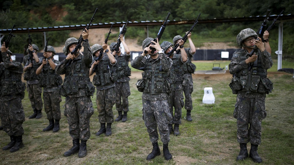 Gemulai Balet Tentara Korea Selatan
