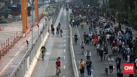 Car Free Night, Jalan Thamrin Ditutup Malam Tahun Baru
