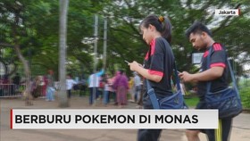 Berburu Pokemon di Monas