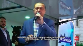 Erdogan Minta Obama Serahkan Dalang Kudeta Turki