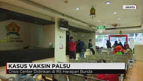 Crisis Center Vaksin Palsu di RS Harapan Bunda